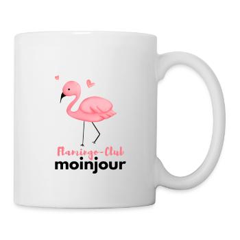 Flamingo Club - MoinJour 37 - Tasse - Weiß - Rechts