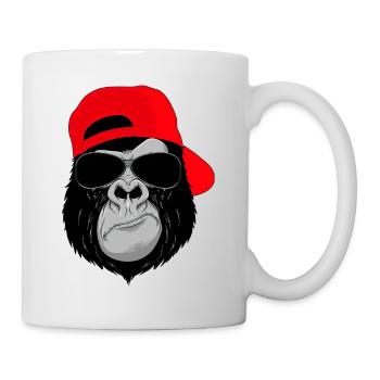 Gorillawear - Tasse - Weiß - Rechts