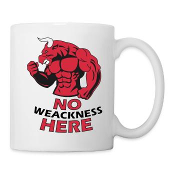 Pas de bizarrerie ici - Mug blanc - blanc - Droite