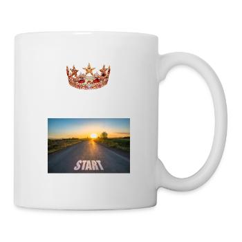 Reine de la route - Mug blanc - blanc - Droite