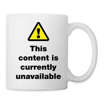 ⚠ This Content Is Currently Unavailable - Mug - white - Right