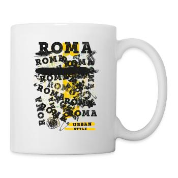 Rome Roma Italy City Skyline Home Love - Mug - white - Right