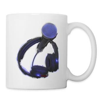 TOMZOFF Radio DJ - Tasse - Weiß - Rechts