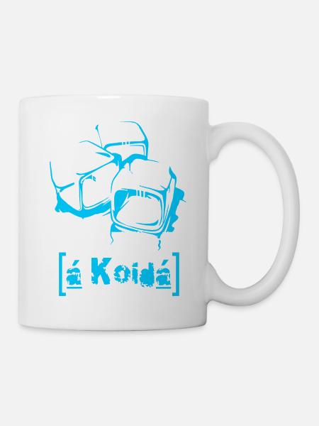 a Koida - Lautschrift - Tasse - Weiß