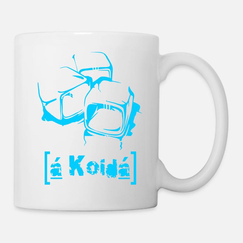 a Koida - Lautschrift - Tasse - Weiß