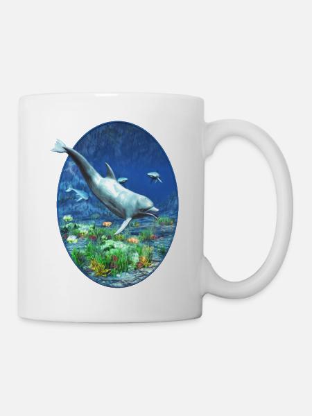 Unterwasserwelt - Tasse - Weiß