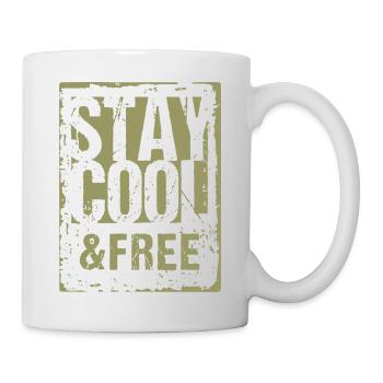 Restez au frais 2 - Mug blanc - blanc - Droite