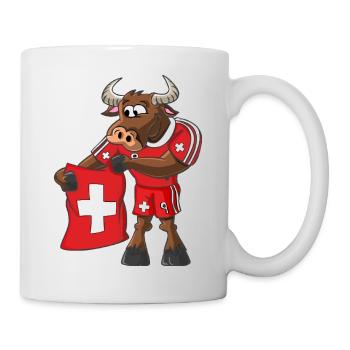 Swiss Bull - Mug - white - Right