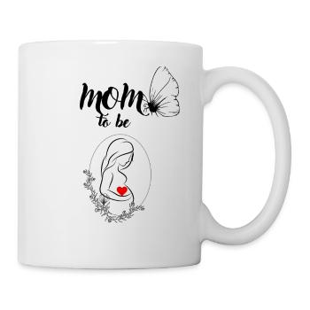 Mom to Be - Tasse - Weiß - Rechts