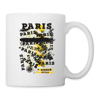 Paris France City Skyline Home Love - Mug - white - Right