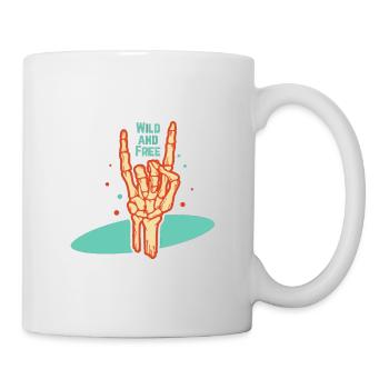 Wild and Free - Mug - white - Right
