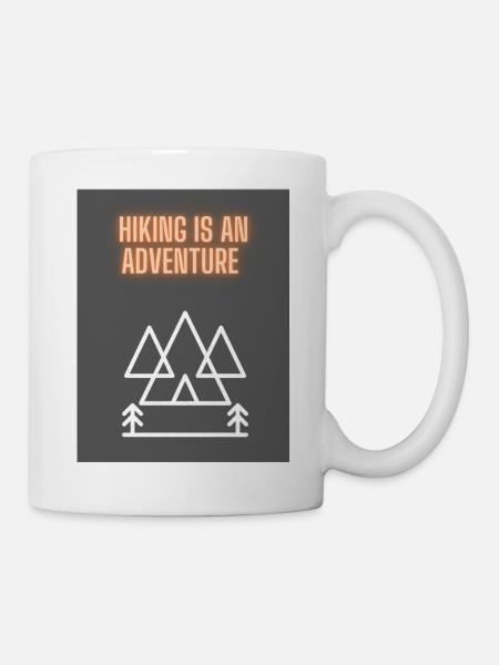 Berge - Tasse - Weiß