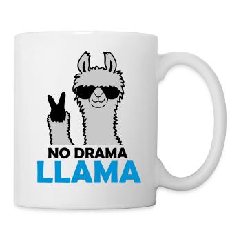 Quote No Drama Llama - Mug - white - Right