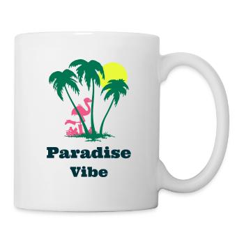 Tropenliebe - Tasse - Weiß - Rechts