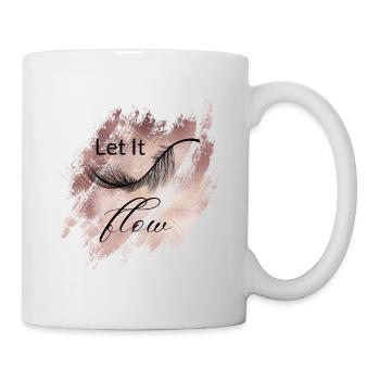 Laissez-le couler - Mug blanc - blanc - Droite