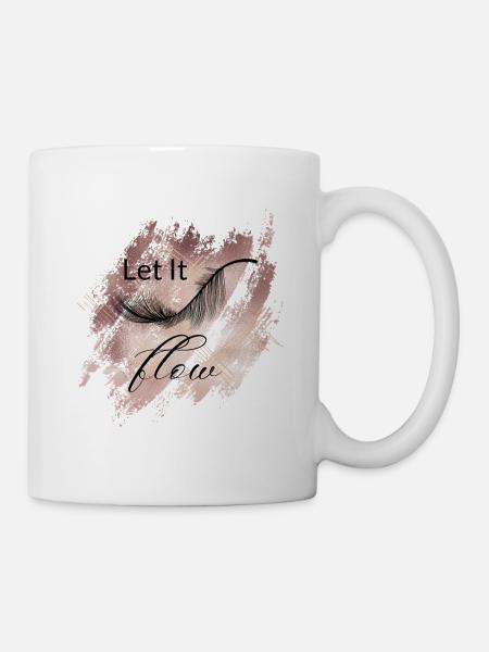 Laissez-le couler - Mug blanc - blanc