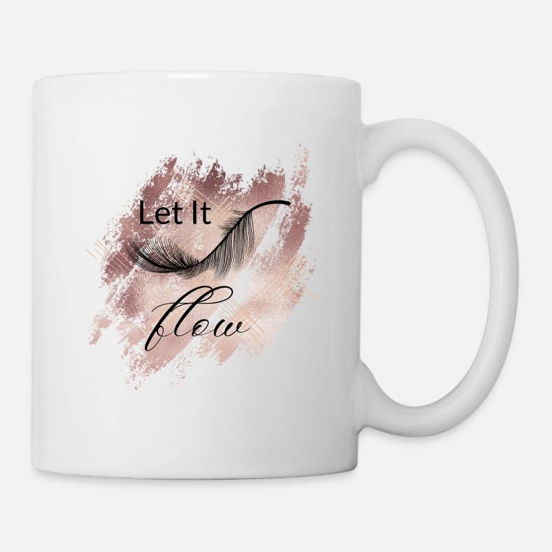 Laissez-le couler - Mug blanc - blanc