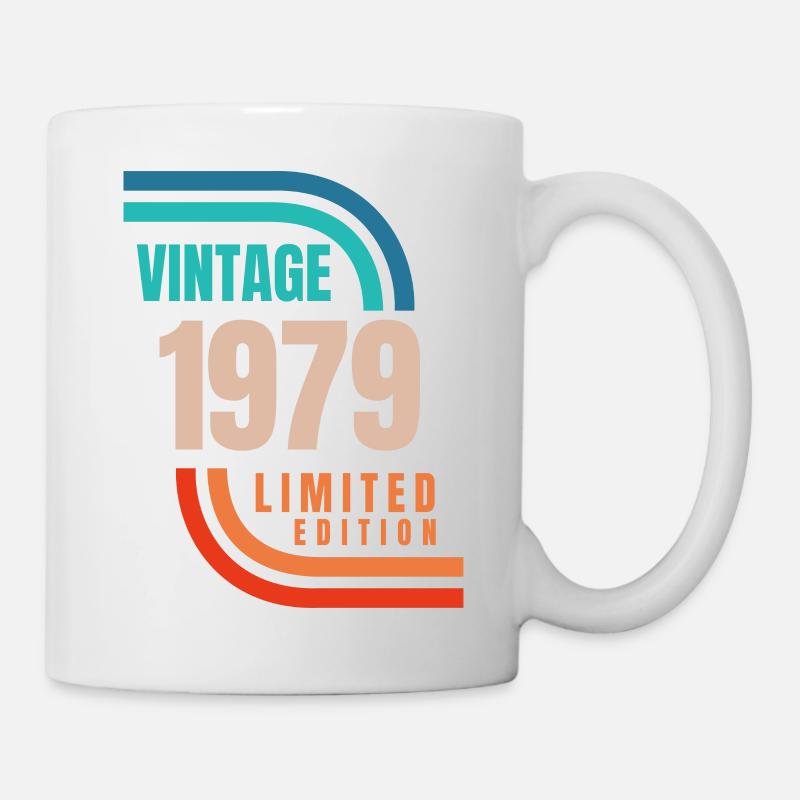 vintage 1979 limited edition - Mug - white