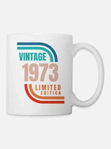 Édition limitée Millésime 1973 - Mug blanc - blanc