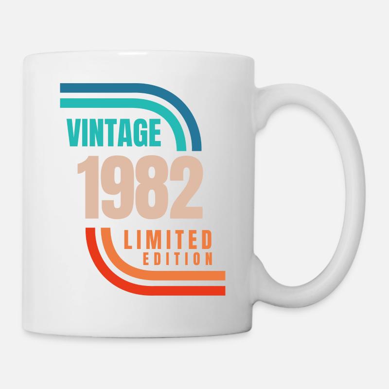 Vintage 1982 limited edition - Mug - white