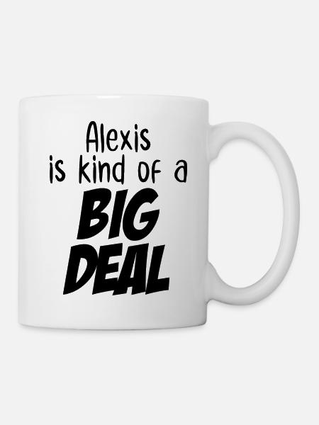 Alexis est un peu un gros problème - Mug blanc - blanc