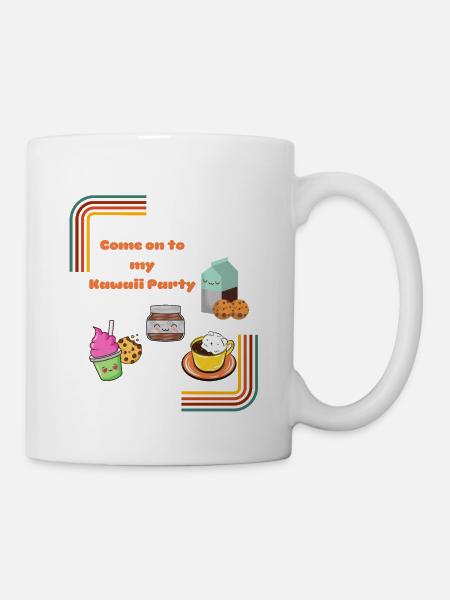 Kawaii Party - Mug blanc - blanc
