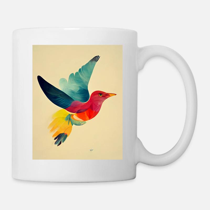 Flying bird - Mug - white