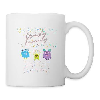 Crazy Family - Mug - white - Right