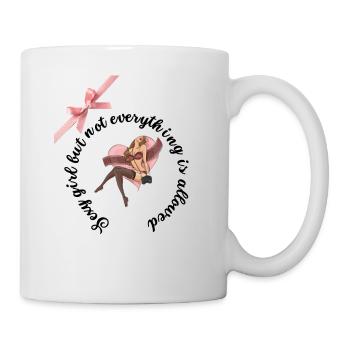 Sexy girl but not everything is allowed - Mug - white - Right