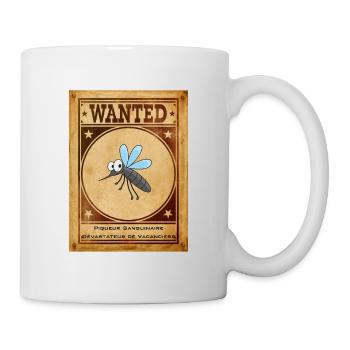Wanted Moustique - Mug blanc - blanc - Droite