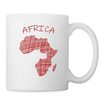 Afrika Madagaskar Africa - Tasse - Weiß - Rechts