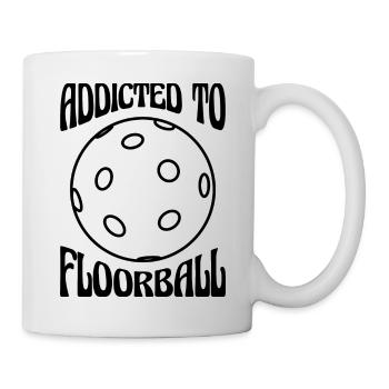 addicted to Floorball - Mug - white - Right