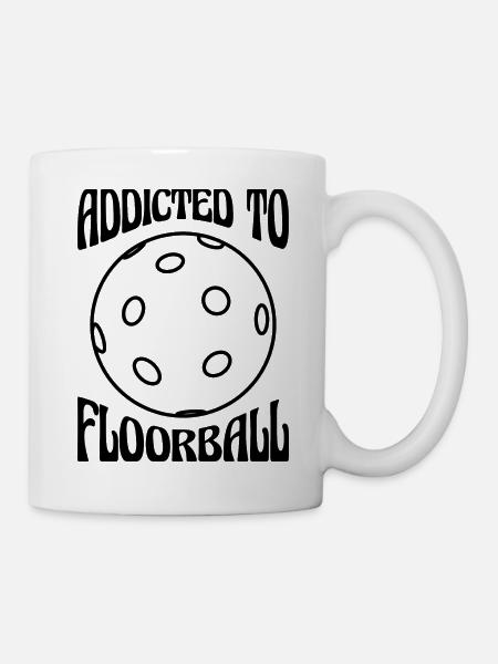 addicted to Floorball - Mug - white