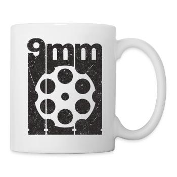 Revolver Trommel - Tasse - Weiß - Rechts
