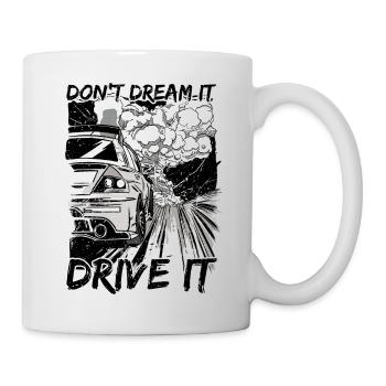 Kfz-Mechatroniker Autowerkstatt Werkstatt Auto - Tasse - Weiß - Rechts
