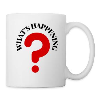What's Happening Illustration - Mug - white - Right