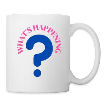 What's Happening Illustration - Mug - white - Right