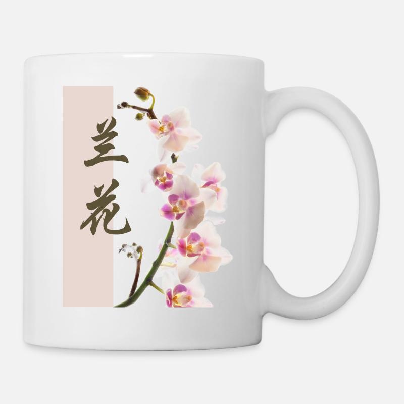 Orchid - Mug - white