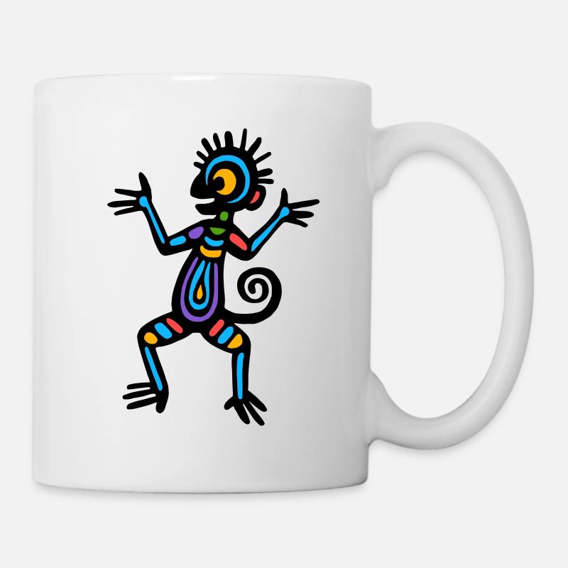 Kultur der Inkas, Symbol - Tasse - Weiß