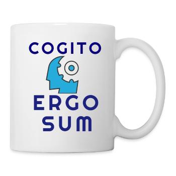 Cadeau pour prof de philo - Mug blanc - blanc - Droite