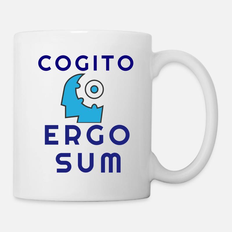 Cadeau pour prof de philo - Mug blanc - blanc
