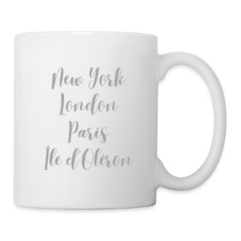 Oléron 2 voyage - Mug blanc - blanc - Droite