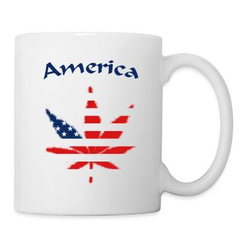America United States - Tasse - Weiß - Rechts