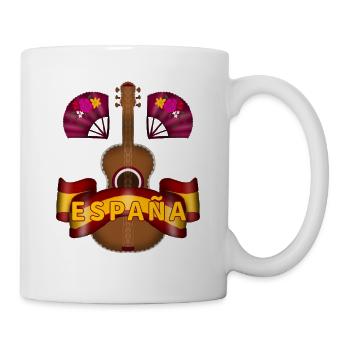 English Guitar - Mug - white - Right