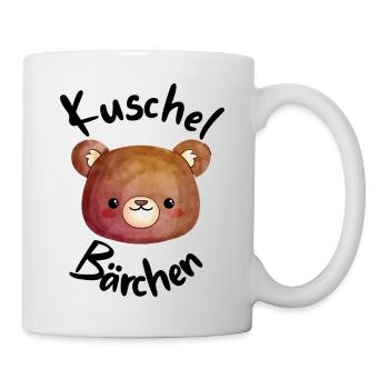 Kuschelbärchen - Tasse - Weiß - Rechts