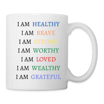 Law of Attraction - I Am - Mug - white - Right