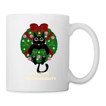 Nice until proven naughty - Mug - white - Right
