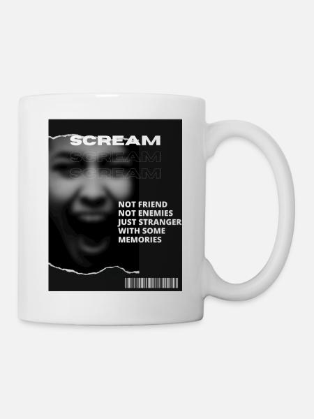 Scream Queen - Tasse - Weiß