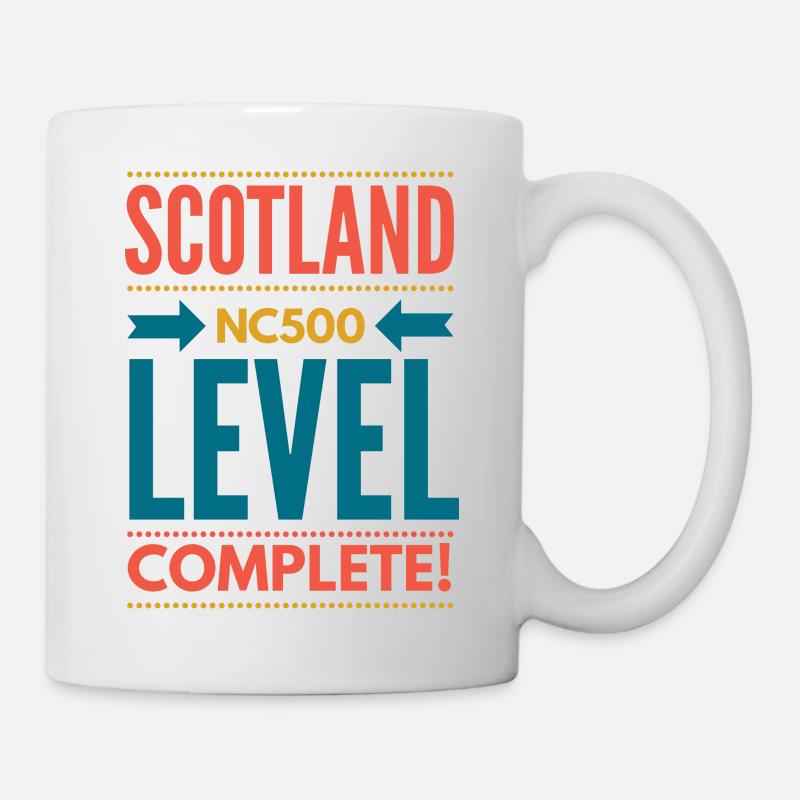 Écosse NC500 - Mug blanc - blanc