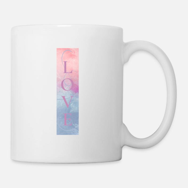 LOVE - Tasse - Weiß